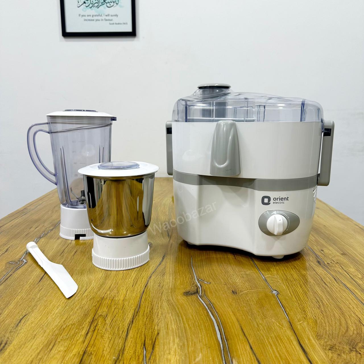 Orient 3-in-1 Electric Juicer | Mixer Blender & Grinder Set