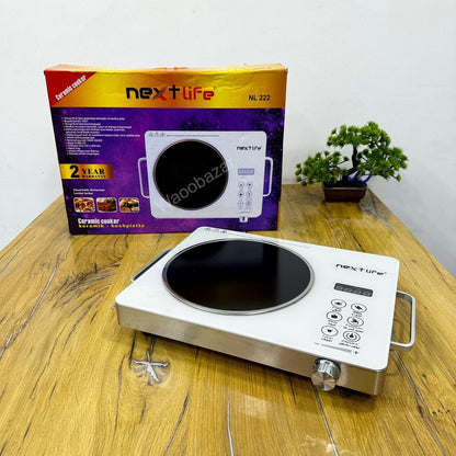 NextLife Electric Stove | Induction Cooker with Digital Touch Panel