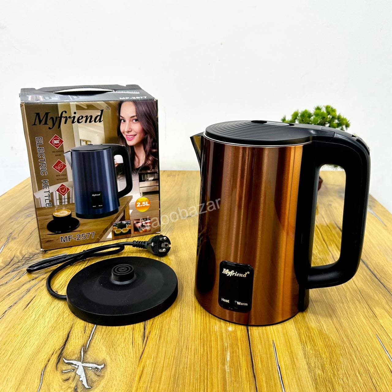 Myfriend Electric Kettle | 2.5 Liter large Size | 2000W
