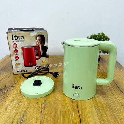 IERFA 2.3L Electric Kettle | Stainless Steel | Auto Shut-Off | 1500W