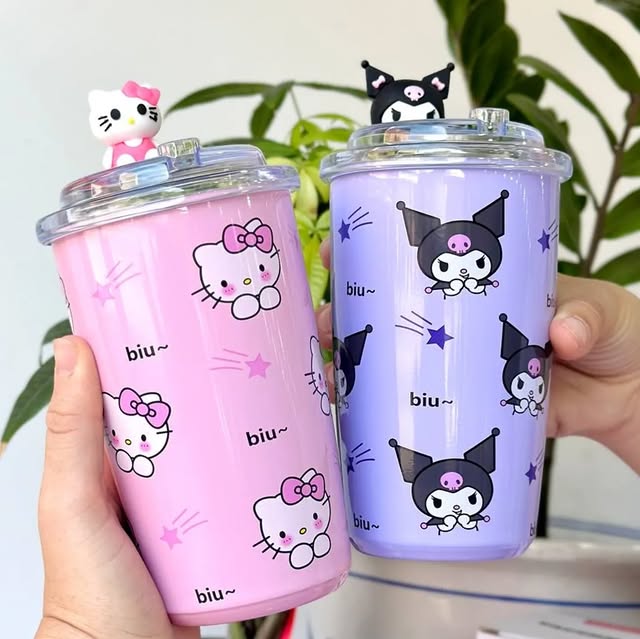 Miniso Coffee Tumblers | Mugs Collection | 400ML | Lot Stock