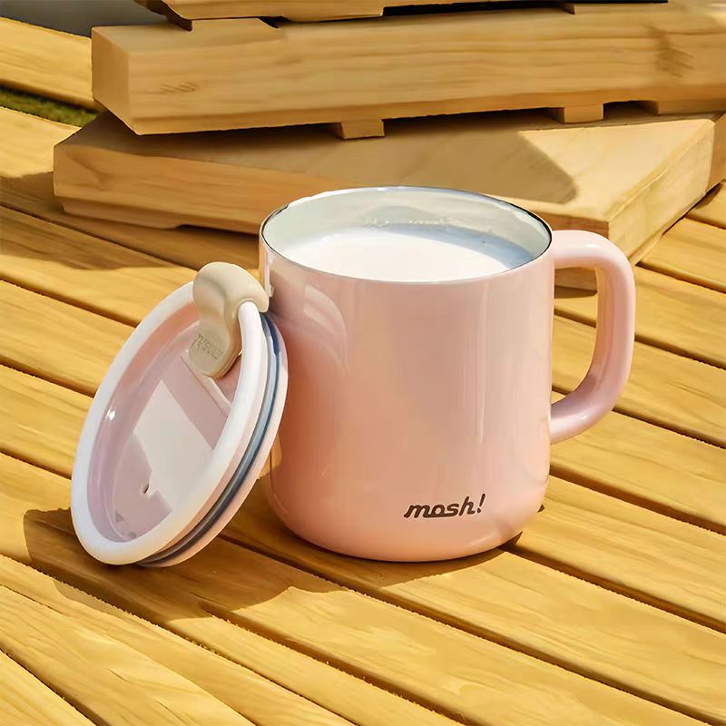 Japanese Mug | Mosh latte Mug | 430 ML | Stainless Steel