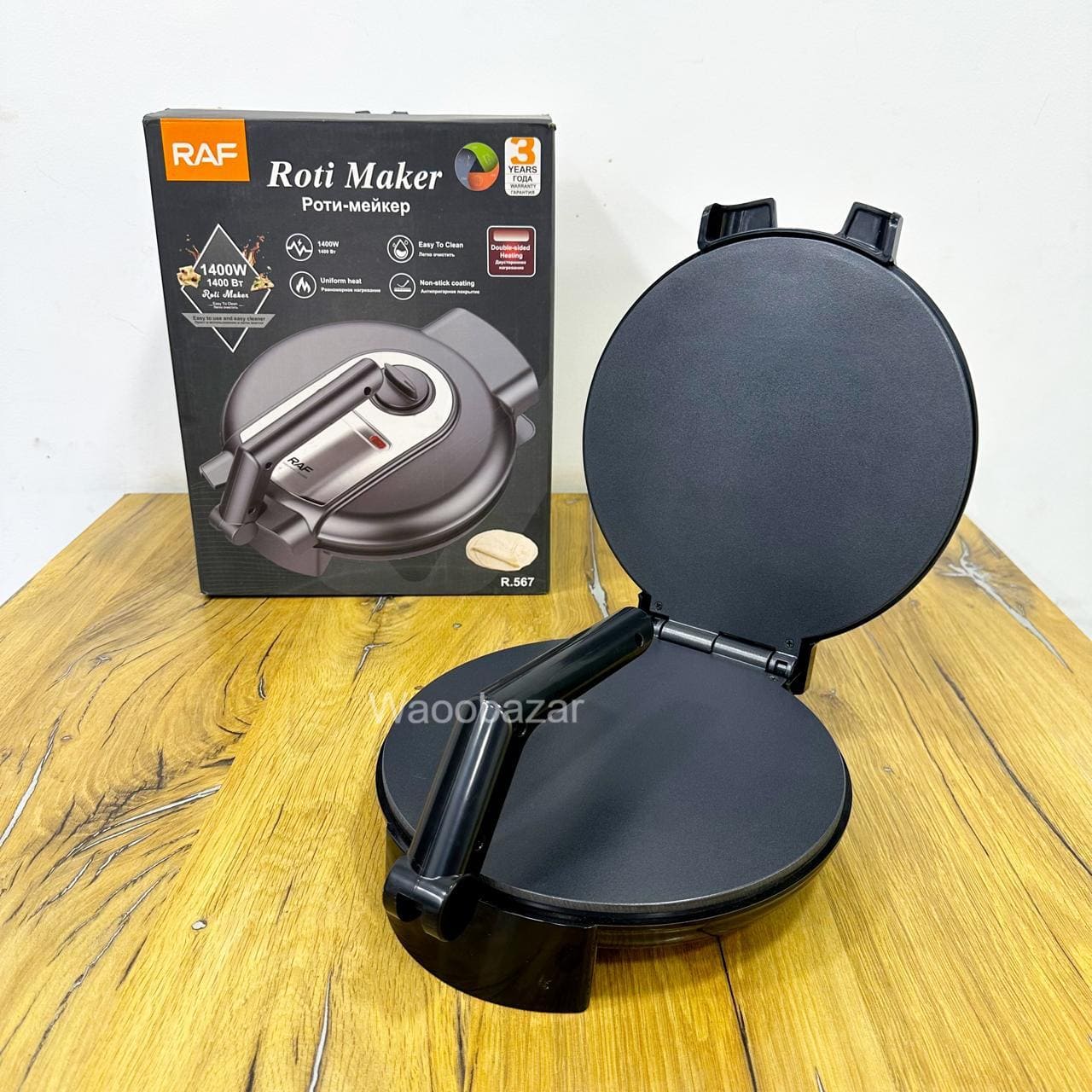 RAF Roti Maker | 1400W | Premium Quality Chapati Maker