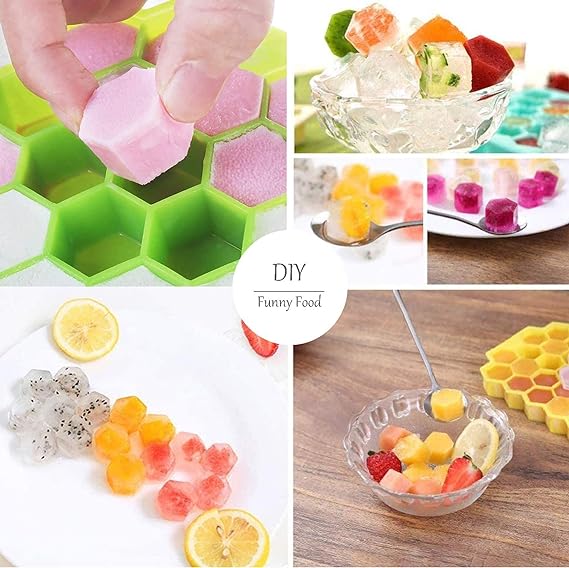 Silicone Ice Tray | Honey Comb Style