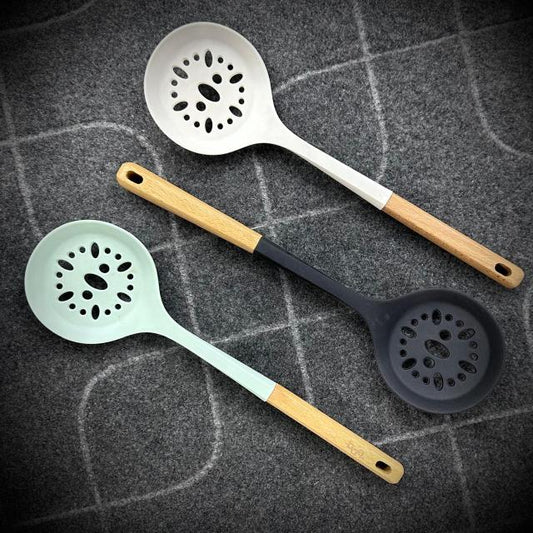 1 pc Silicon Slotted Spoon | Silicon Spatula No 4