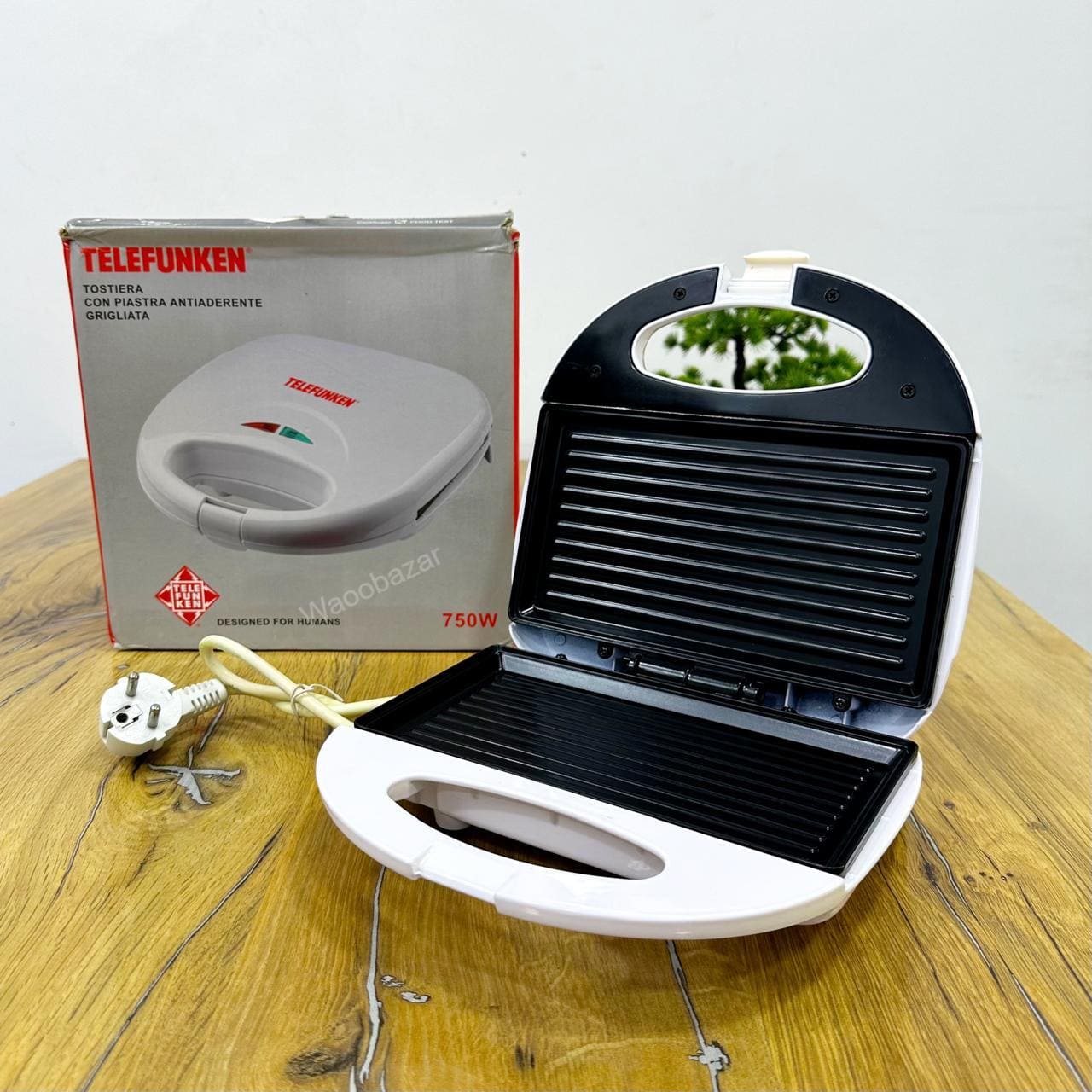 TELEFUNKEN Non-Stick | Toaster Grill | 750W