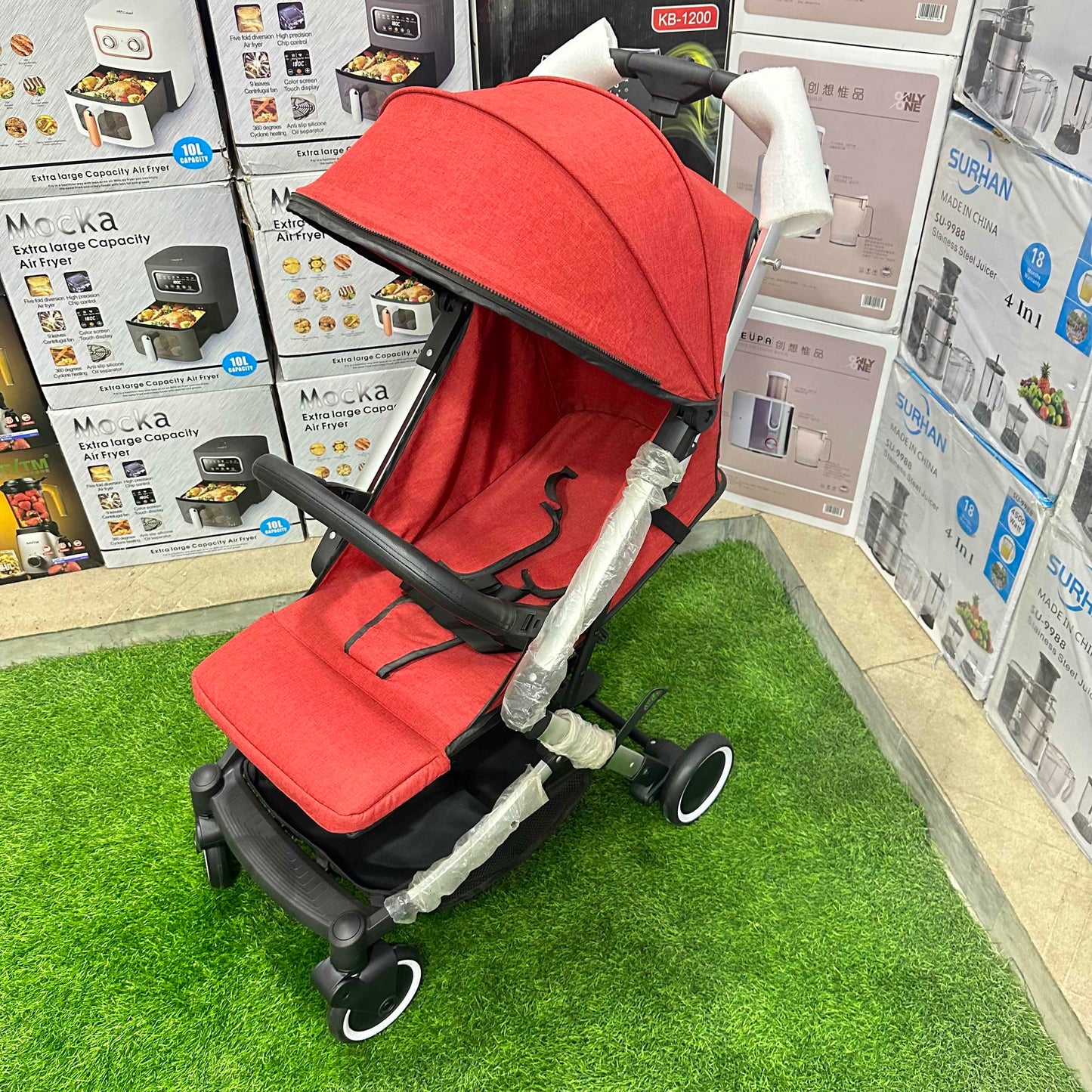 Imported MaikcQ Baby Stroller (308 – Red)