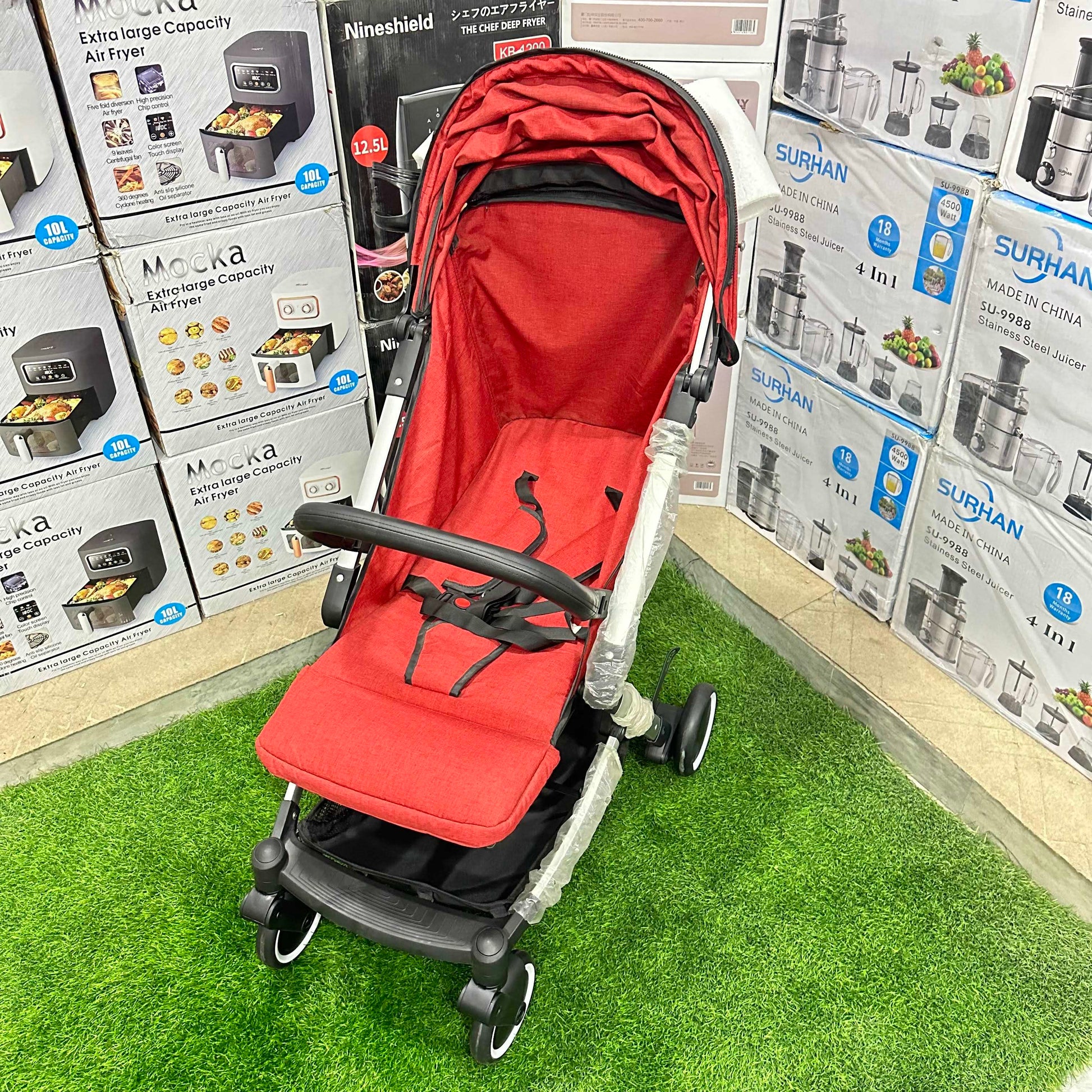 Imported MaikcQ Baby Stroller (308 – Red)