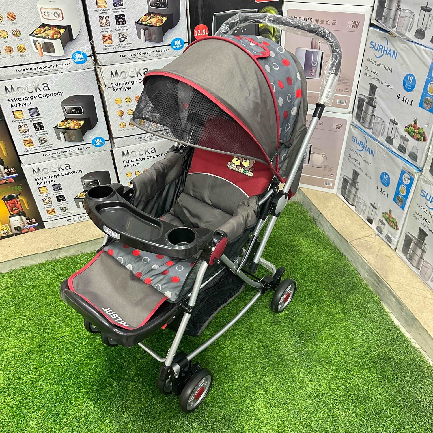 Premium 2-way stroller Justin B370