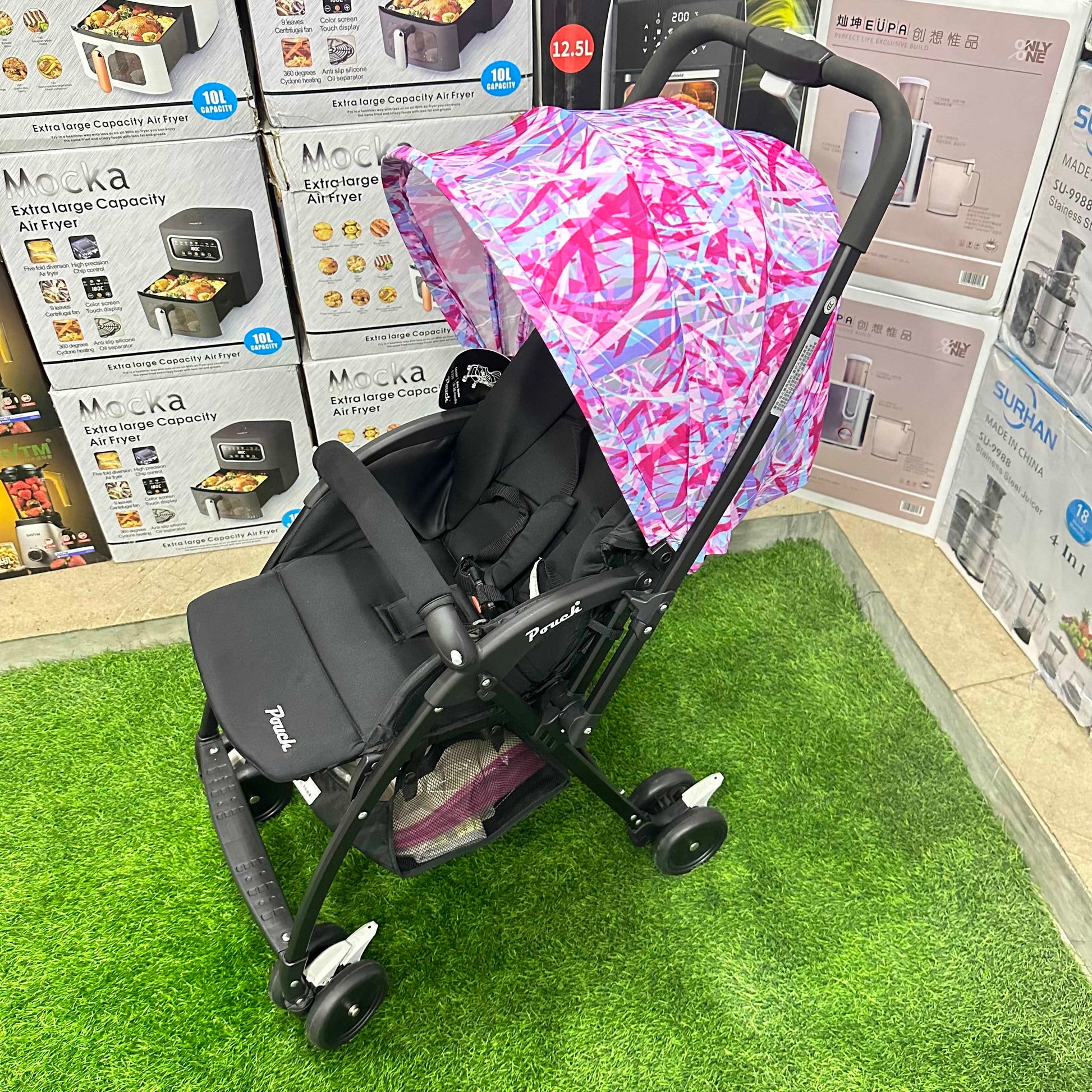 Pouch S320 Baby Stroller Lightweight Portable Pram German Lot