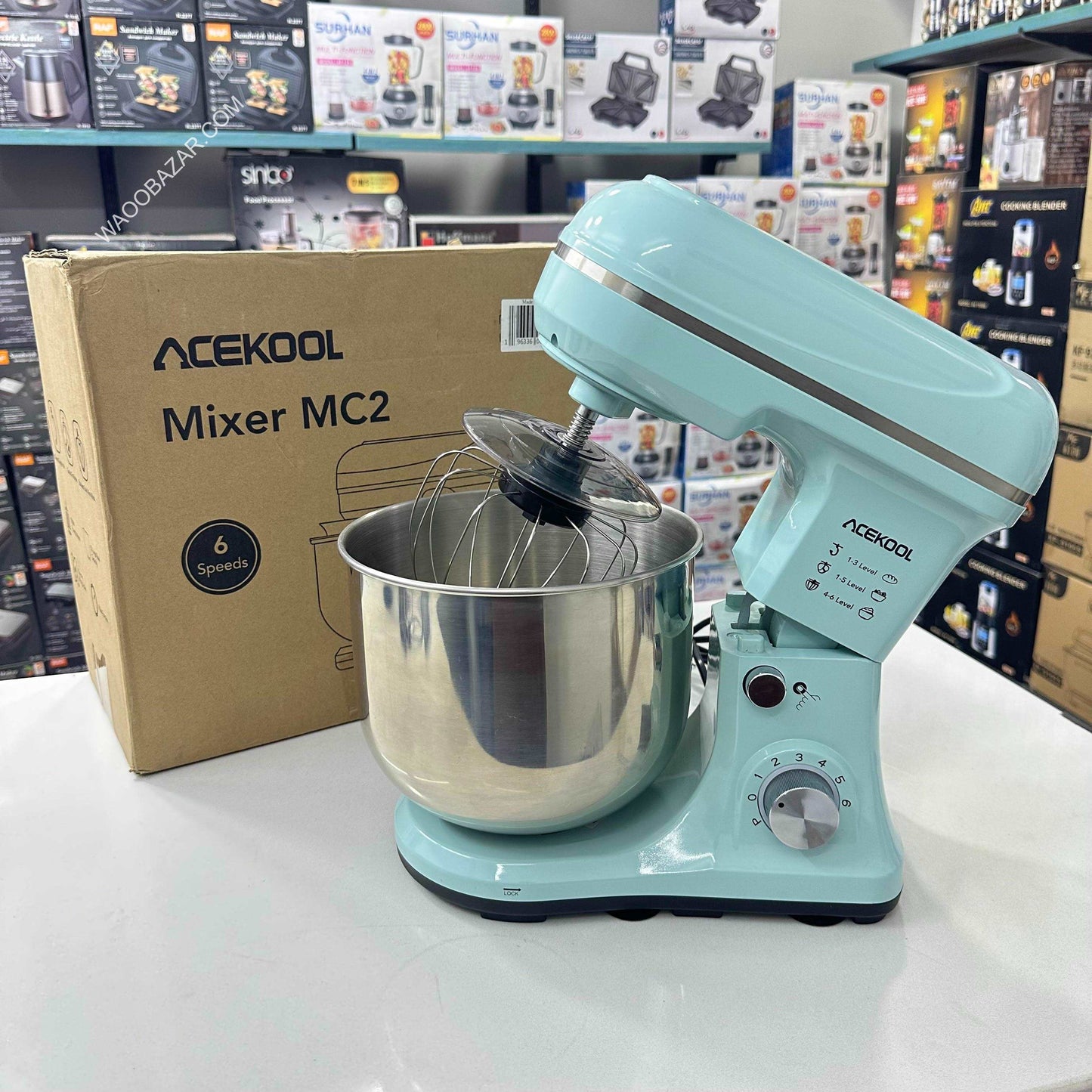 Acekool Dough Mixer | Stand Mixer 1000 W