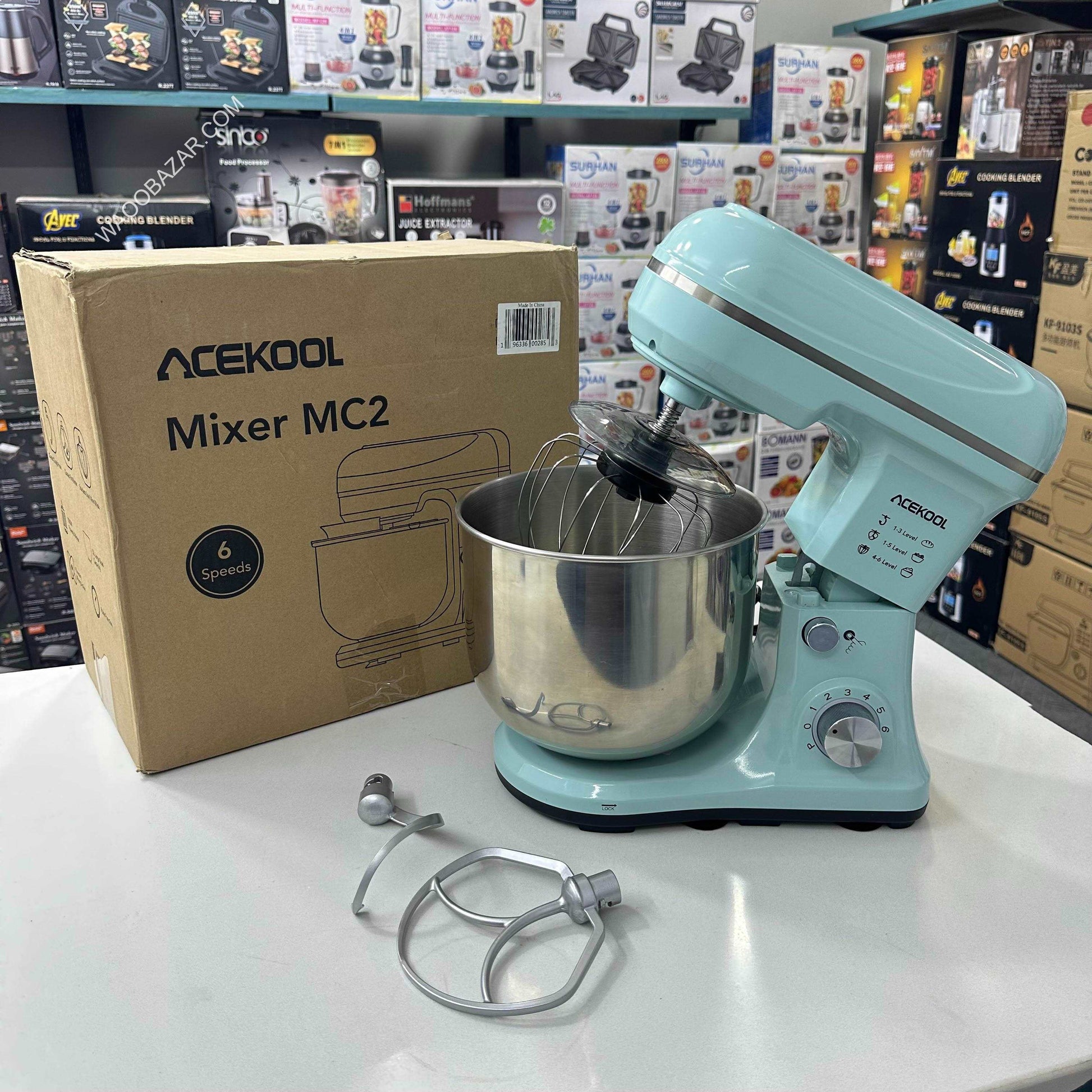 Acekool Dough Mixer | Stand Mixer 1000 W