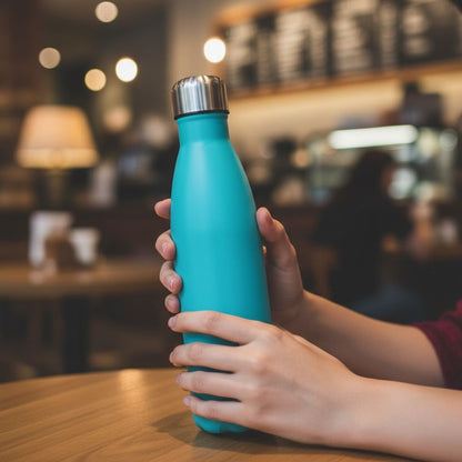 LOT Stock Stainless Steel Insulated Flask | Double Wall Thermal Water Bottle | 600ml