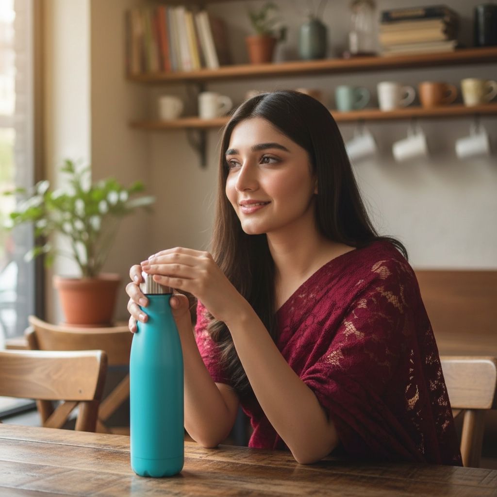 LOT Stock Stainless Steel Insulated Flask | Double Wall Thermal Water Bottle | 600ml